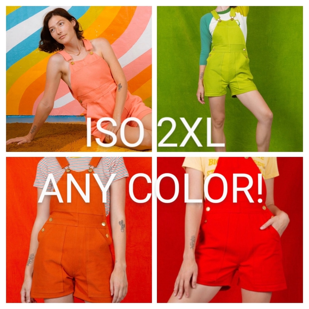 ISO 2XL BBP Shorteralls!